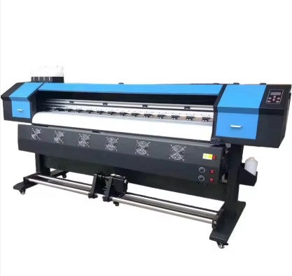 Eco Solvent Printer with Xp600 Printhead CMKY 1.8m Flex Banner Indoor Outdoor Advertisement Printing Machine