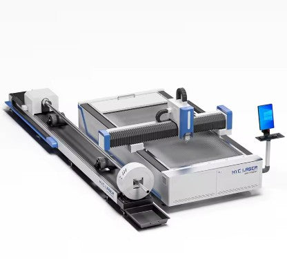 1000-1500-2000-3000-6000 Fiber Metal Laser Cutting Machine  with/without rotary for Metal Plates and Tubes Laser Machine Cutting
