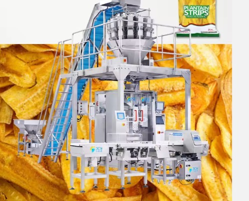 Potato Chips Grain Nuts Sugar Rice Popcorn Beans Snacks Food Multi-function Packaging Machines